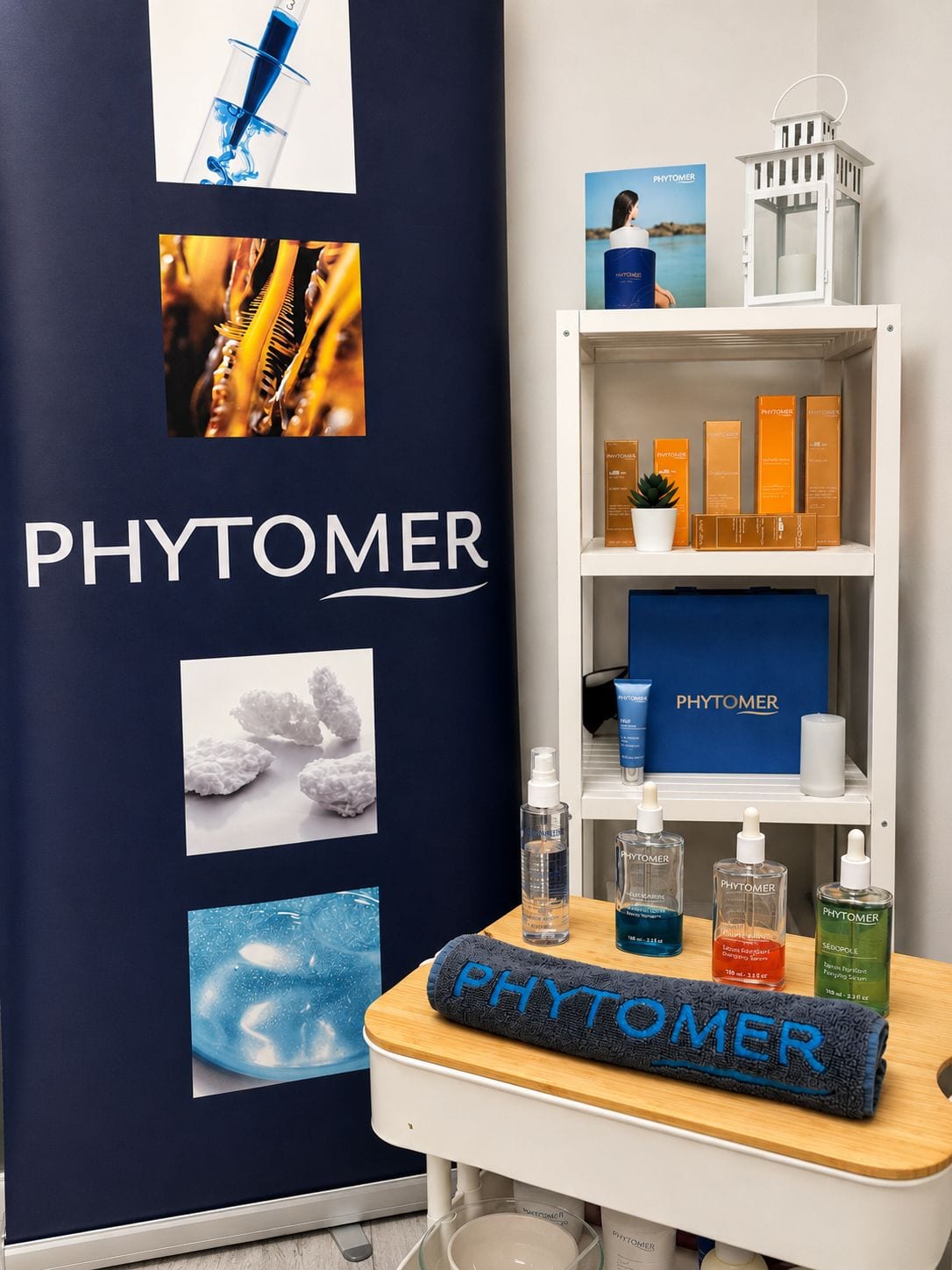 Cabina de tratamientos corporales con cosmética profesional Phytomer